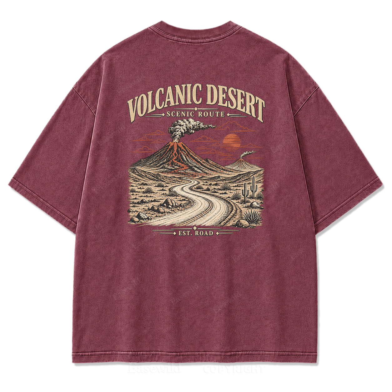 Volcanic Desert Scenic Route Tee