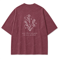 Washed Burgundy