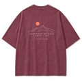 Washed Burgundy