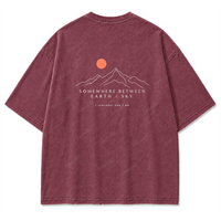 Washed Burgundy