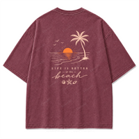 Washed Burgundy