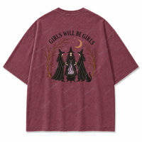 Washed Burgundy