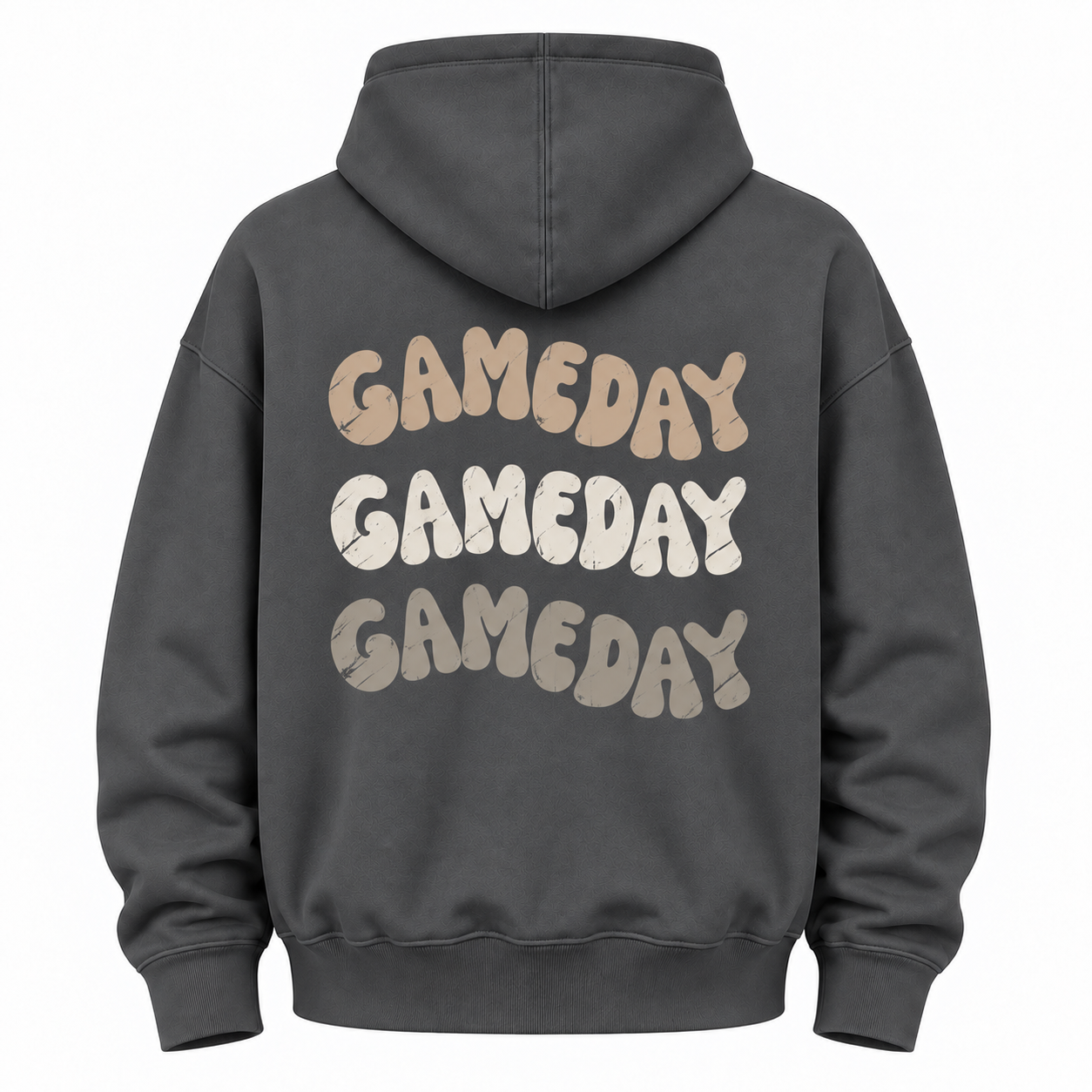 Game Day Baseball Stitch Graphic Hoodie