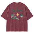 Washed Burgundy