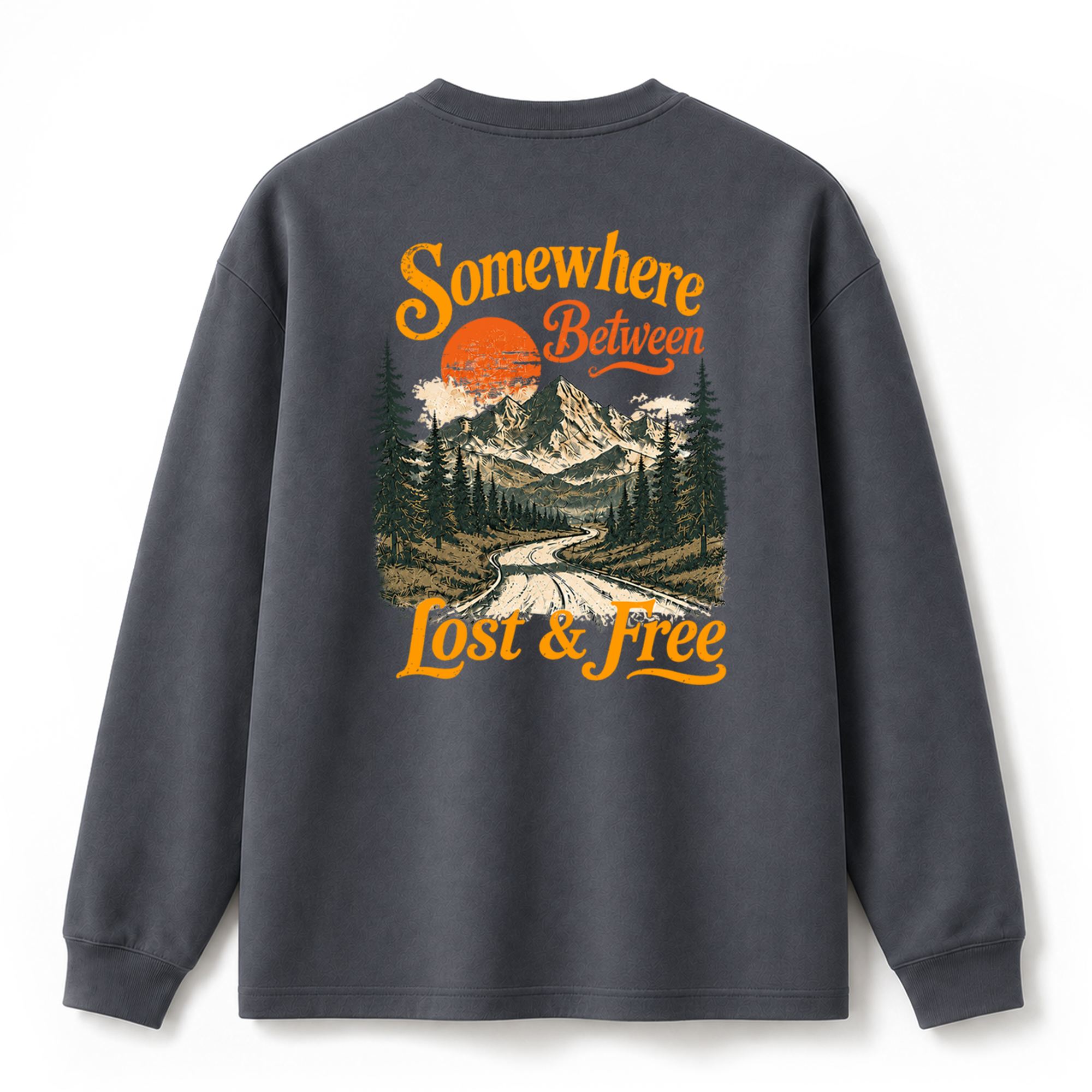 Somewhere Between Lost & Free Long Sleeve Tee