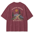 Washed Burgundy