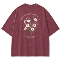 Washed Burgundy