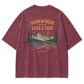 Washed Burgundy