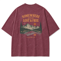 Washed Burgundy