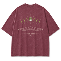 Washed Burgundy