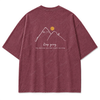 Washed Burgundy