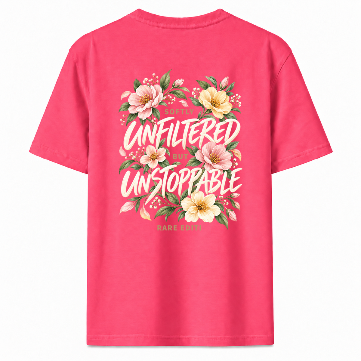 Softly Unfiltered Floral Graphic T-Shirt