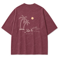 Washed Burgundy