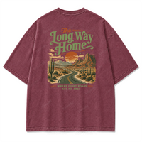 Washed Burgundy