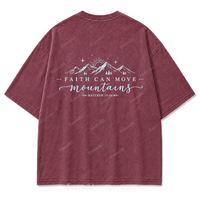 Washed Burgundy