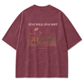 Washed Burgundy