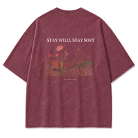 Washed Burgundy