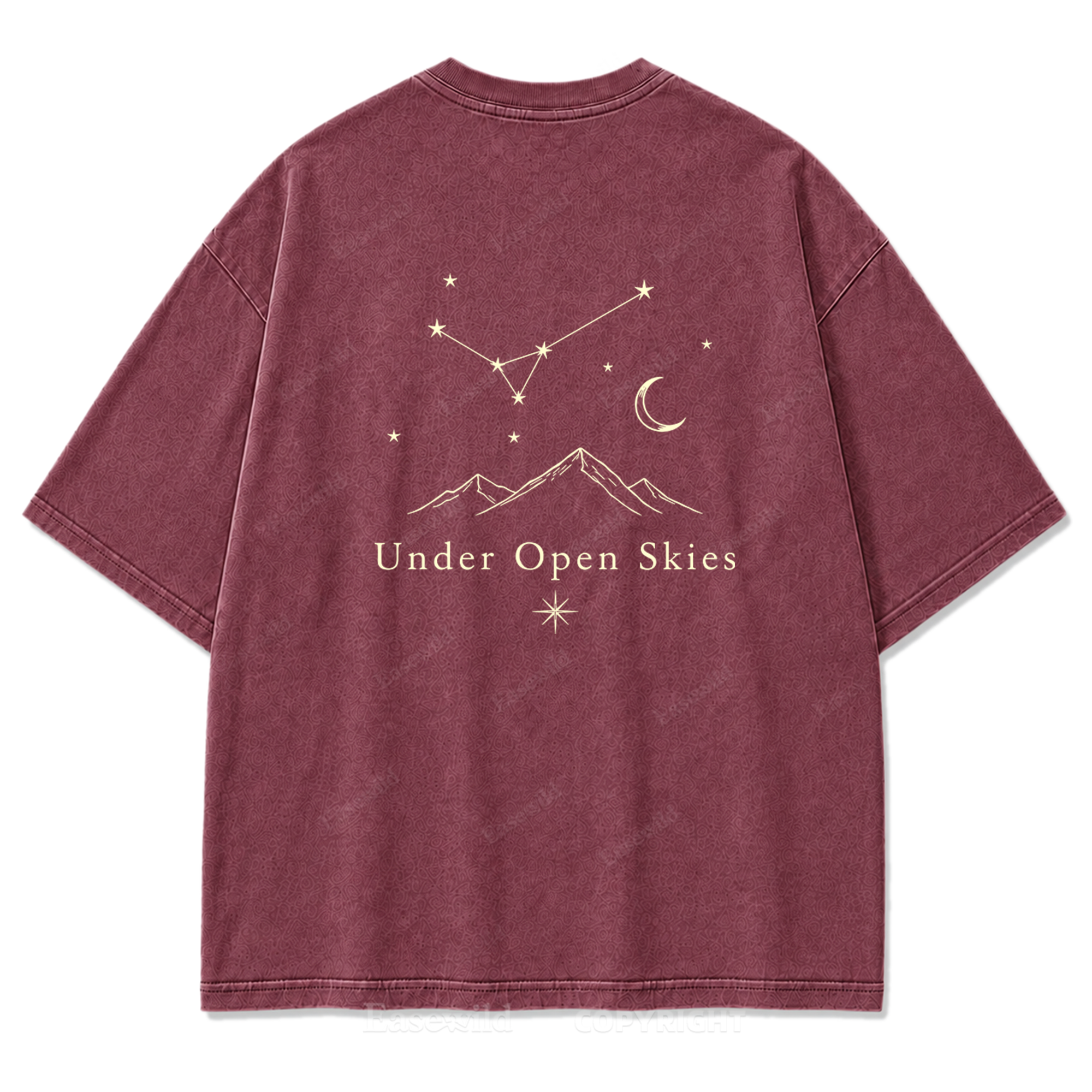 Under Open Skies Washed Print Tee