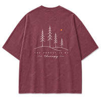 Washed Burgundy