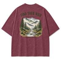 Washed Burgundy