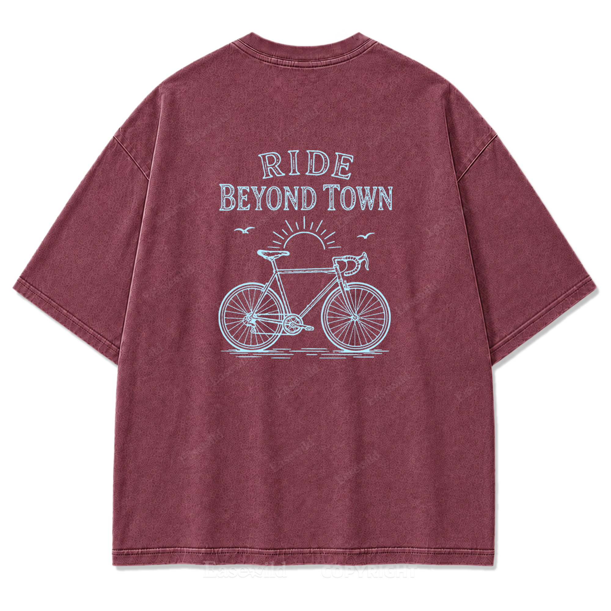 Ride Beyond Town Graphic Print Tee