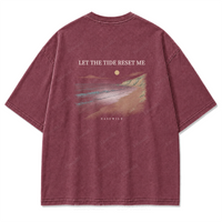 Washed Burgundy