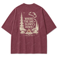 Washed Burgundy