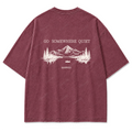 Washed Burgundy