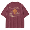 Washed Burgundy