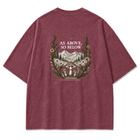 Washed Burgundy