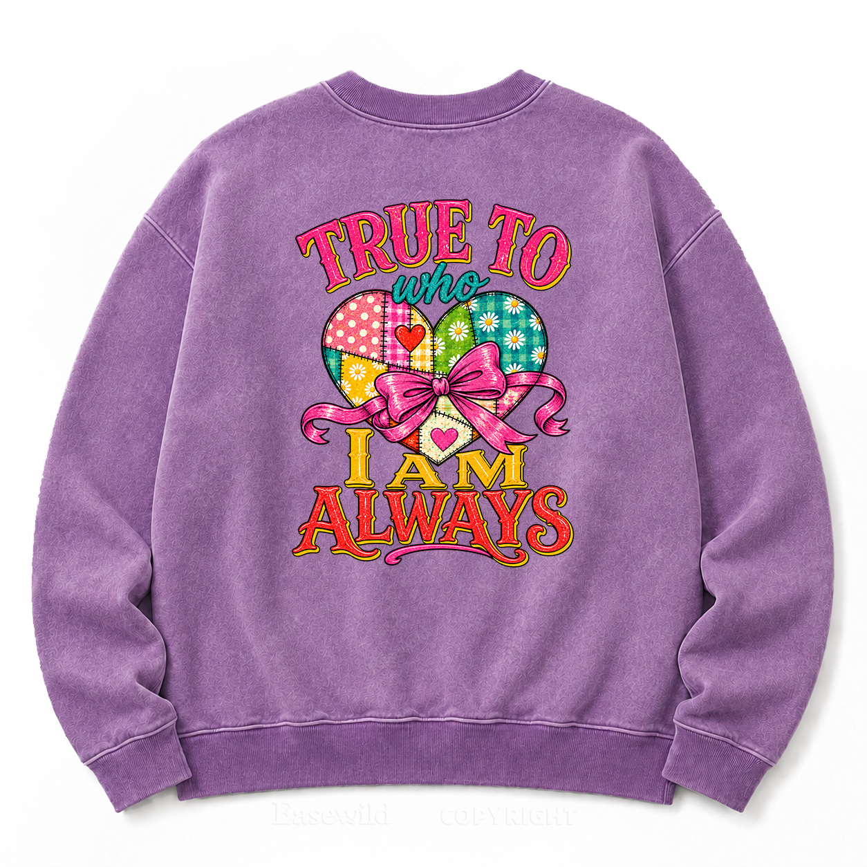 True to Who I Am Washed Sweatshirts