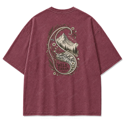 Wild Terrain Mountain Paisley Tee