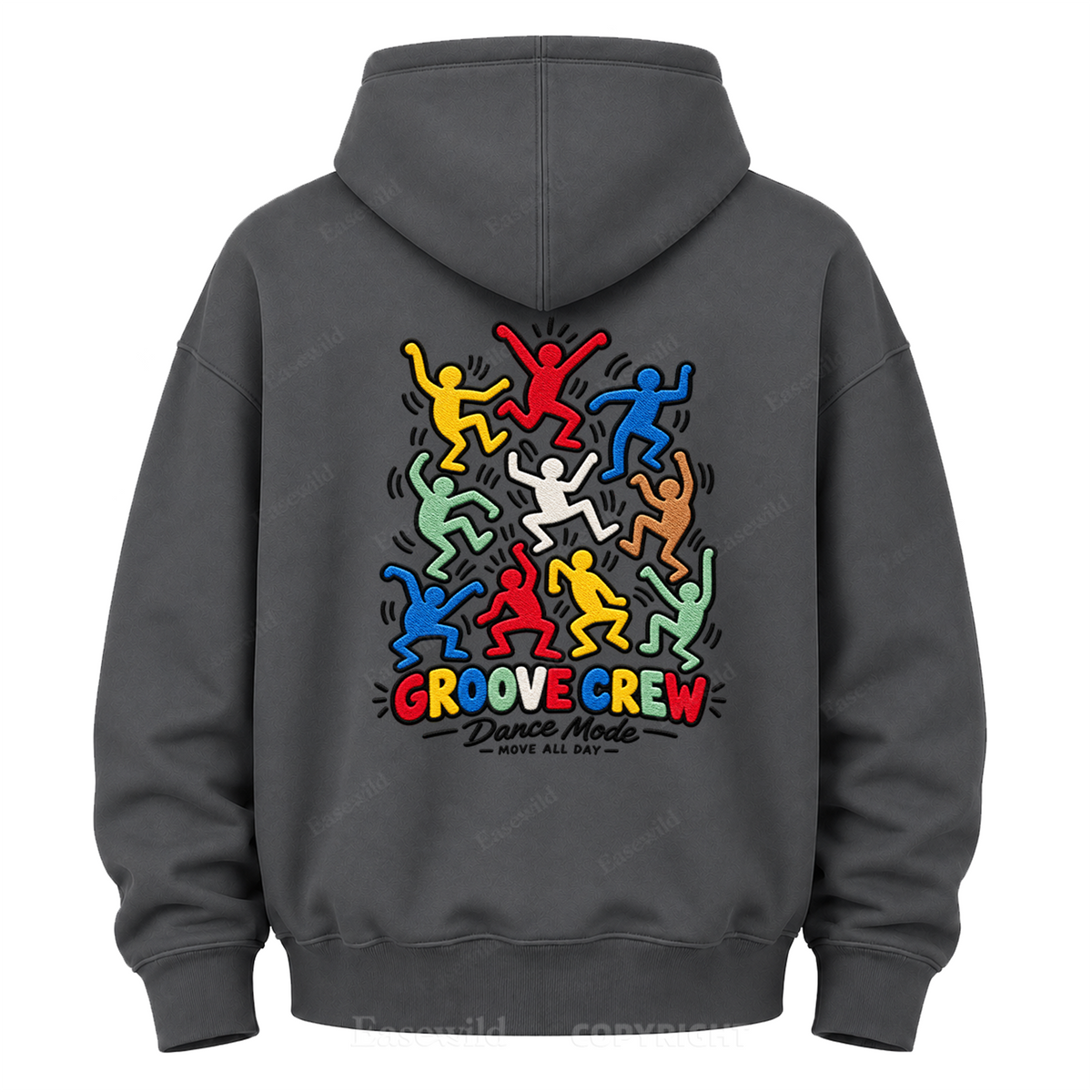 Groove Crew Dance Mode Graphic Hoodie