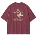 Washed Burgundy