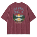 Washed Burgundy