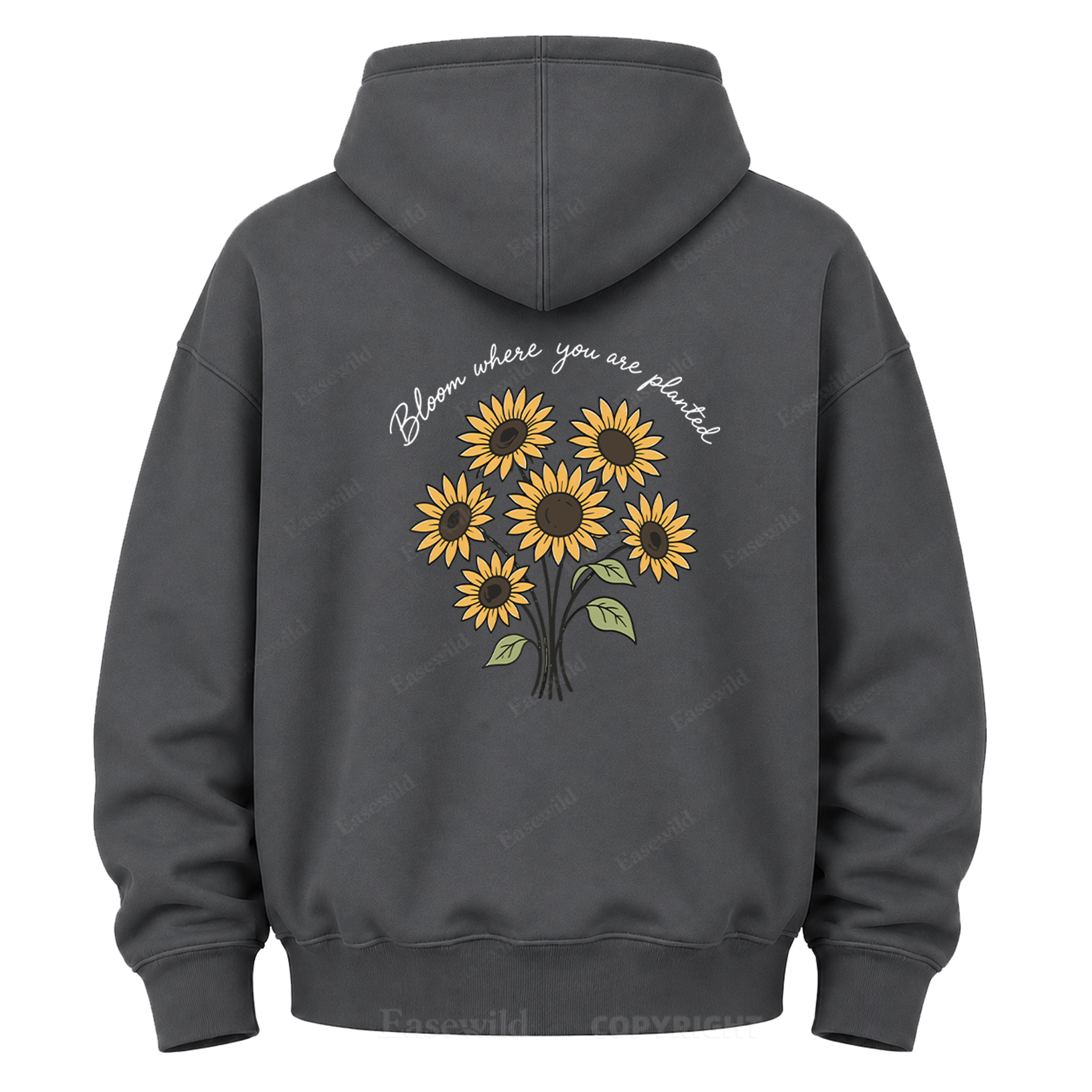 Bloom Where You Are Planted Graphic Hoodie