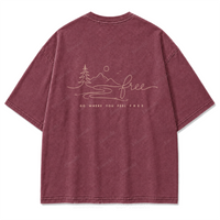 Washed Burgundy