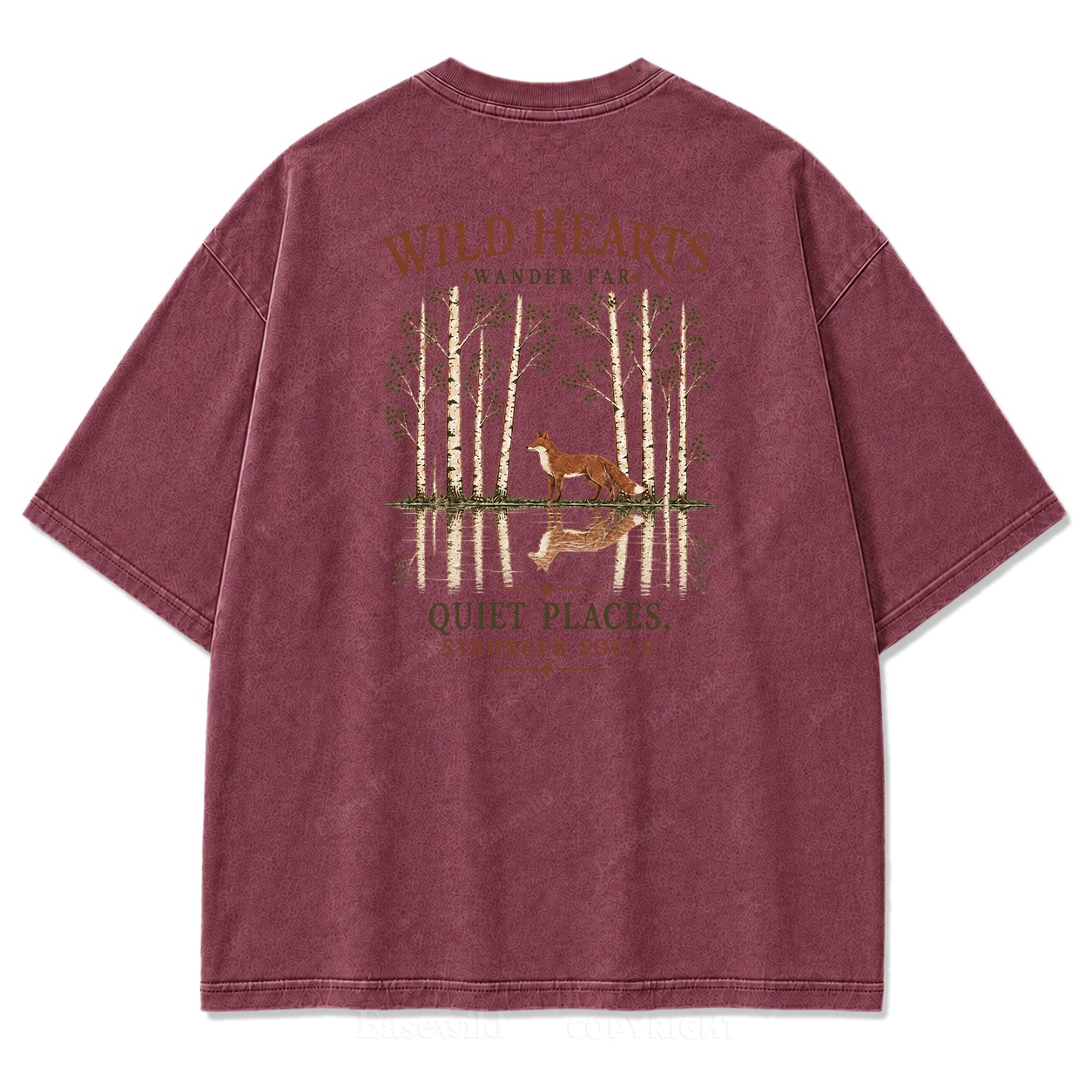 Where the Wild Grows Quiet Print Tee
