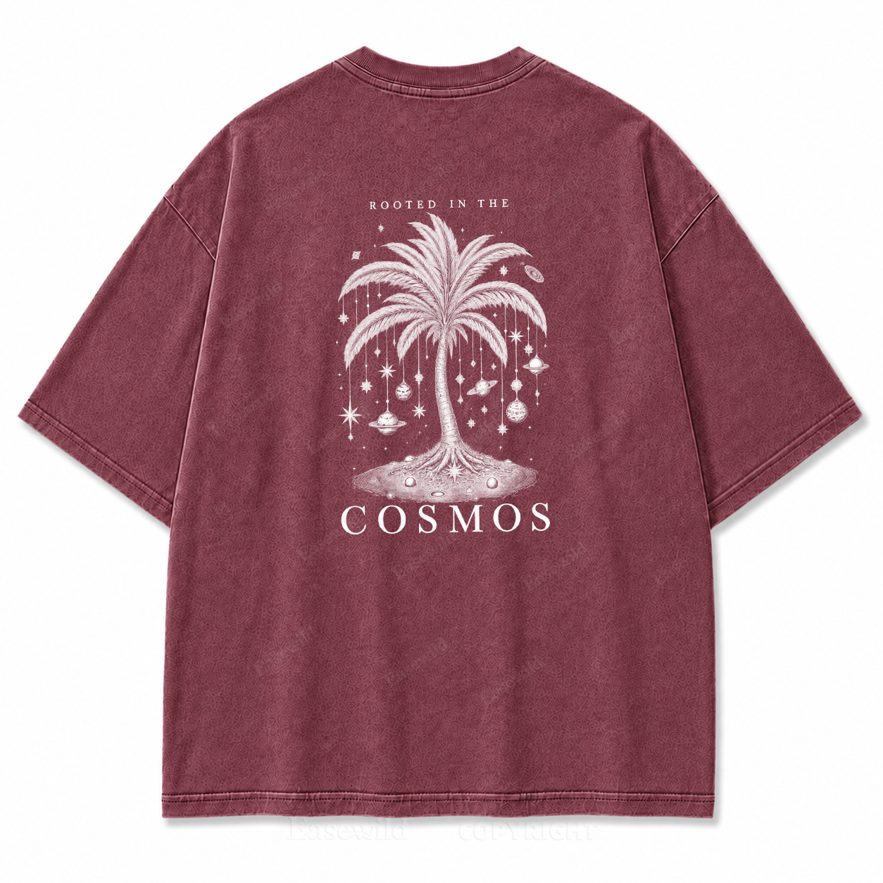 Rooted in the Cosmos Vintage Graphic Print Tee