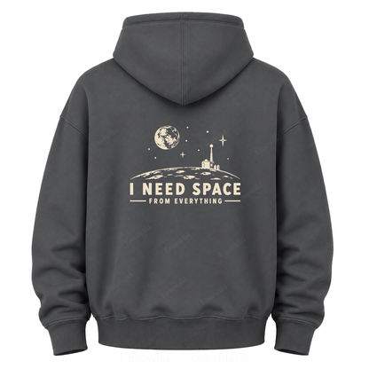Moon Base Graphic Hoodie