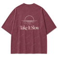 Washed Burgundy
