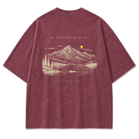 Washed Burgundy