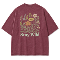 Washed Burgundy