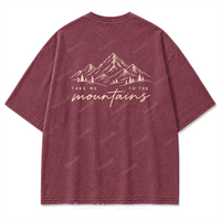 Washed Burgundy