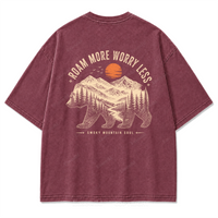 Washed Burgundy