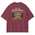 Washed Burgundy