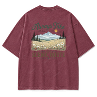 Washed Burgundy