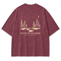 Washed Burgundy