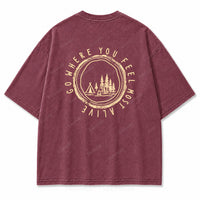 Washed Burgundy