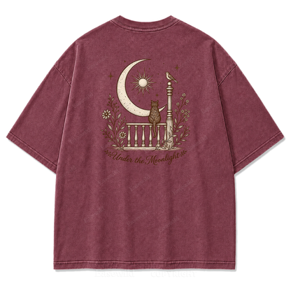 Lunar Reverie Vintage Graphic Print Tee
